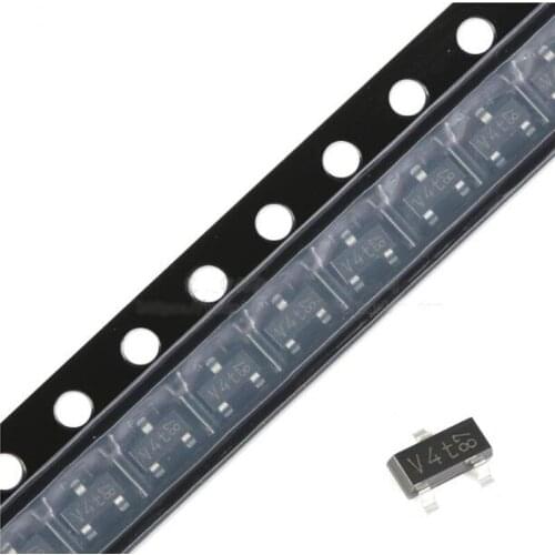 20pcs/lot PESD5V0L2BT,215 Silk Screen V4t SOT-23 5.0V SMD ESD Diode New and Original