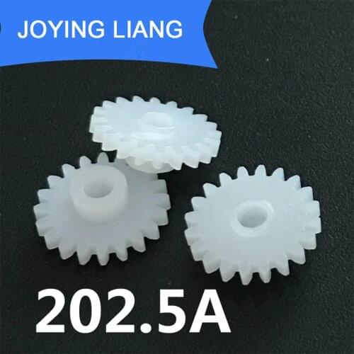 202.5A 0.5M Rack Gear 20 Teeth Hole 2.5mm Tight DIY Model Toy Motor Parts Pinion Accessory 10pcs/lot