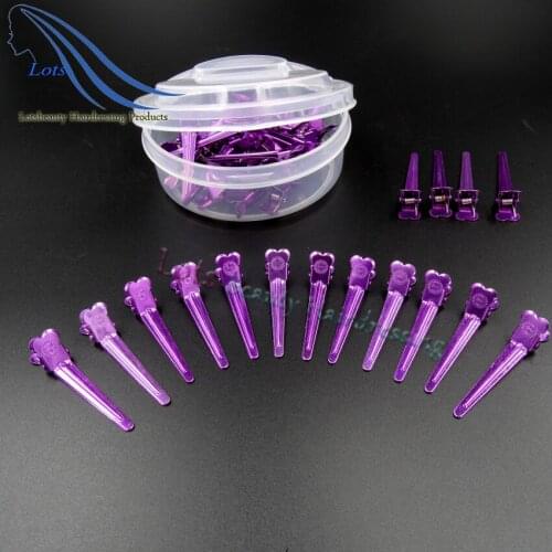 50 Piece Pack Hair Salon Styling Clip In Mini Size Suitable For Hair Styling, Hair Perm Clip C-091 In Metal Material