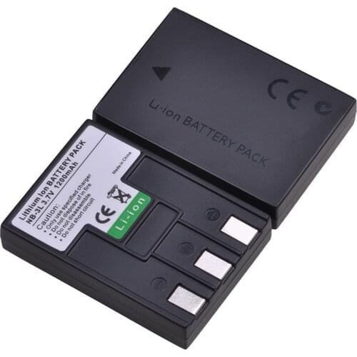 2Pcs 1200mAh NB-3L NB3L NB 3L Camera Battery Pack for Canon IXUS IIS SD110 IXY i2 i5 S700 750 700 IS IIS SD20 PC1114 PC1060 110