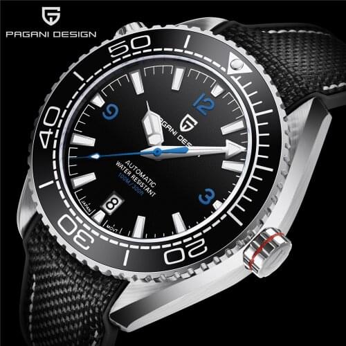 PAGANI DESIGN Top Brand Luxury Automatic Mechanical Watch Men stainless Steel Waterproof Business Relogio Masculino