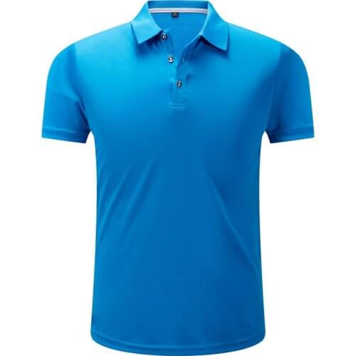 Golf Polos Shirts Men Short Sleeve Training T-shirt Men Fitness Summer Quick Dry Badminton Running Soccer Jerseys GYM T Shirts