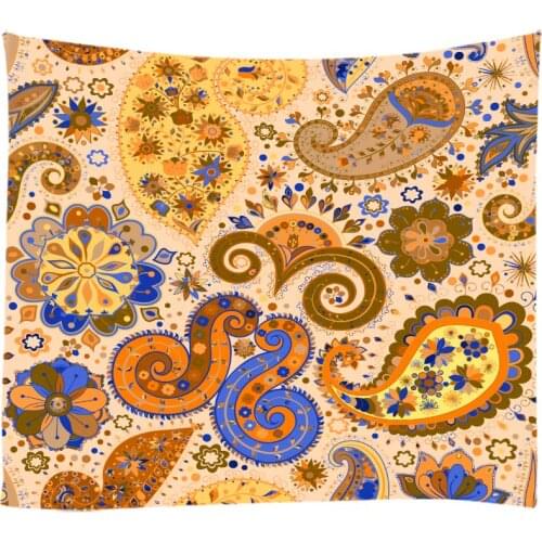 Ethnic Style National Customs Tapestry Wall Hanging Cloth Bed Spread Beach Towel Table Cloth House Decoration Living Room Deco