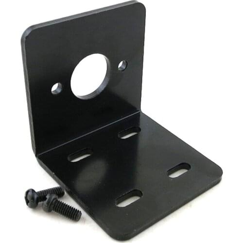 775 750 7 Series Motor Bracket Support Motor Fixed Base L Shaped Aluminum Metal for DIY Toy Model XD