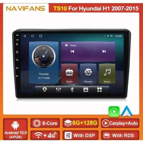 Android 11 DSP 8CORE Car Radio Multimedia Player GPS For Hyundai H1 TQ Grand Starex 2007 2008 2009 2010 2011 2012 2013 2014 2015