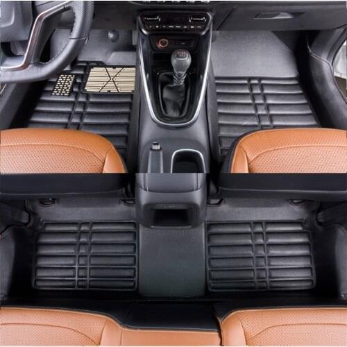 Myfmat custom foot leather rugs mat for BMW 1/3/2/5 series touring GT 2/3/4 series free shipping waterproof safe edge flanged