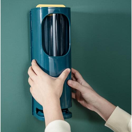 Kitchen Chopstick Plastic Storage Rack With Bottom Sponge Absorb Water Drain Water For Easy Cleaning Wall Hanging Chopstick Box