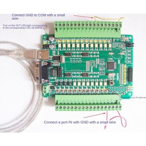 MACH3 MODBUS input and output IO expansion board ModBusPlugInSupported engraving machine DIY