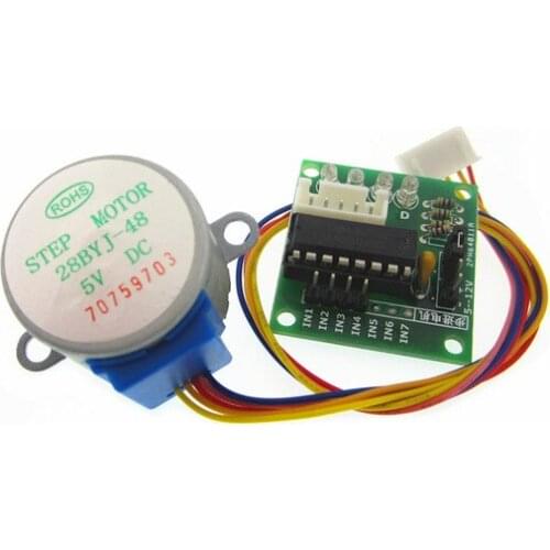 1pair DC 5V Stepper Motor 28BYJ-48 With ULN2003 Driver Test Module Board 4-Phase For Power Tool