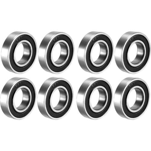 Uxcell Deep Groove Ball Bearing, 6900-6909 Double Shield/Sealed, Carbon Steel Bearings 6901-2RS (8Qty)
