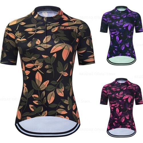 Womens Cycling Clothing 2021 Short Sleeve Ropa Ciclismo Summer Cycling Jersey Bike Jersey Uniform Cycling Kit Motocross Jersey