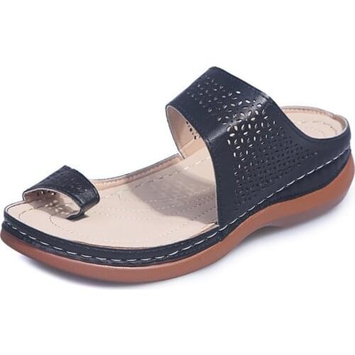 Women Sandals 2021 New Women Wedge Heels Sandals Platform Wedges Shoes For Women Summer Sandalias Mujer Casual Flip Flop WSH4023