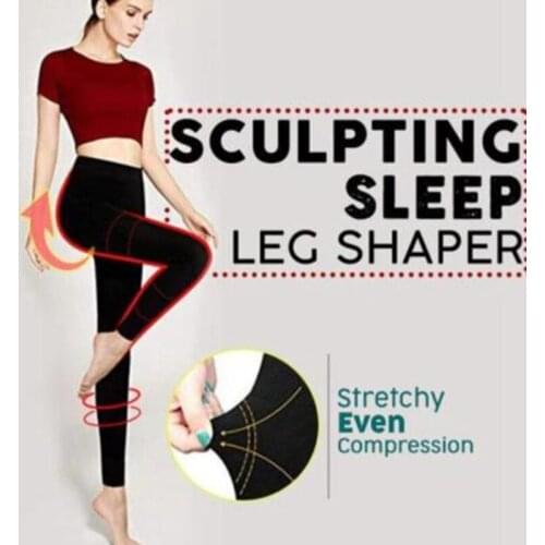 Leg Shaping Women Pants Pressurized Leggings Soft Sculpt Stretchy Hip Lift Elastic Fat Slim Autumn Winter Compression