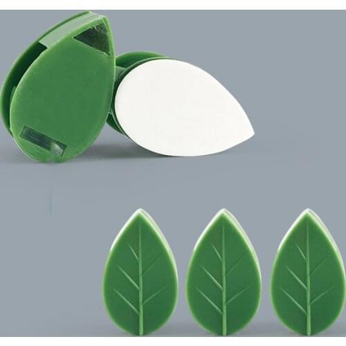 Artifacts Fixing Clip 10PCS Plant Climbing Leaf Shape Self-Adhesive Invisible Garden Hook Support for Climbing Plants