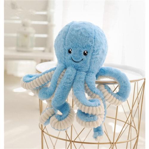 18cm Cartoon simulation Cute Octopus Plush Toy Whale Doll & Stuffed Toy Plush ocean Soft Sea Animal Toy For Child Kids Xmas Gift