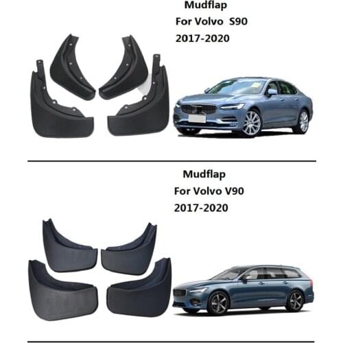 Car Mudflap For Volvo V90 S90 2017-2020 Fender Mud Guard Splash Flaps Mudguard Accessories