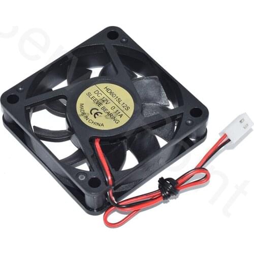 For DAhua 220V Digital Video Recorder HD6015L12S DC12V 0.11A 60*60*15MM Power Supply Cooling Fan Free Shipping