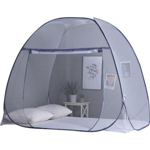 180cm Two-Part Mosquito Net, Foldable Mosquito Net, Polyester Repellent Bed Tent Net