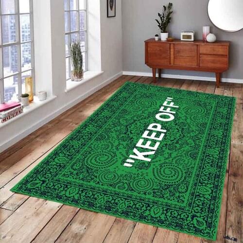 Keep Off Classic Botanic Series Rug, Non-Slip Kitchen Rug,Corridor Carpet,Area Rug, modern Carpet, Design Rug,Themed Carpet