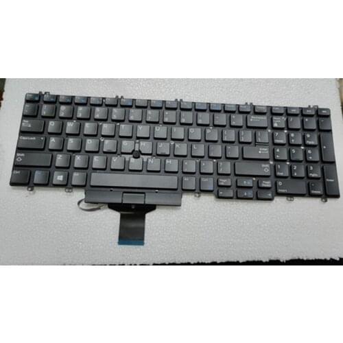 NEW FOR Dell Precision 7530 7540 7730 7740 Laptop US Backlit Keyboard 266YW 0266YW
