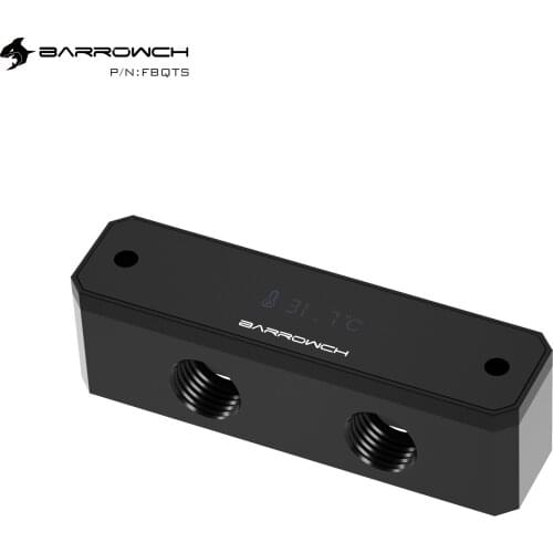 Barrowch Temperature display terminal connector for GPU water block Mirror edition FBQTS