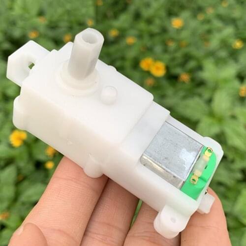 Micro 260TT Motor Gear Gearbox Slow Speed DC 3V 3.7V 6V Reverse Carbon Brush CW CCW Reversible DIY Robot Smart Car Toy Model