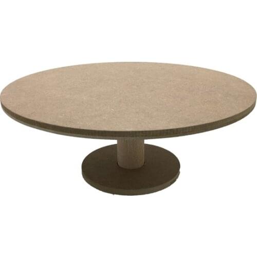 Round Cake Presentation Dish paintable decorative objects декоративные предметы под роспись