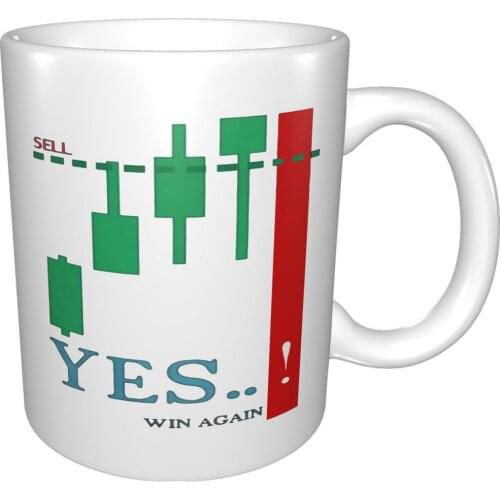 Novelty Investment Day Trade Forex Scalper Stock Market Trader Summer Plus Mug Coffee Cup Coffee Mug Panda Mug