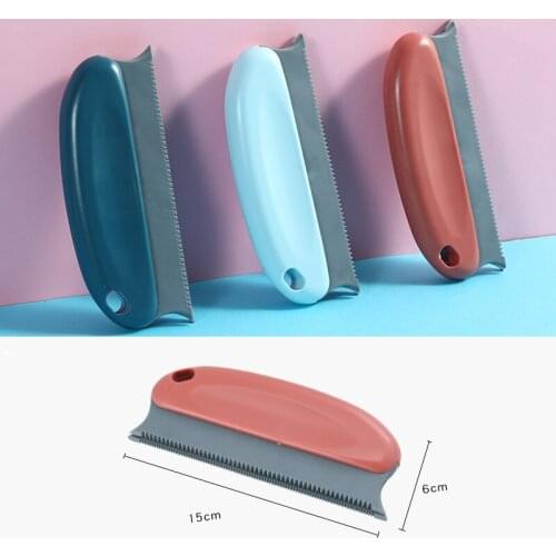 Portable Mini Pet Hair Remover Lint Brush Clothing Fluff Fabric Cleaning Sticky Brush Reusable Carpet Pet Fur Sofa Dust Cleaner