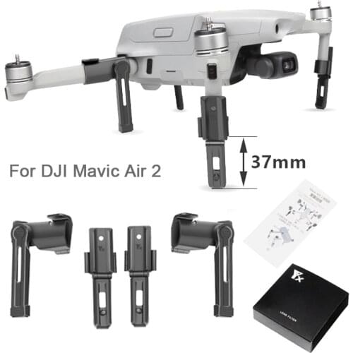 Landing Gear For DJI Mavic AIR 2 Height Extended Leg Protector Quick Release Feet Extensions for Mavic air 2 Drone Accessories