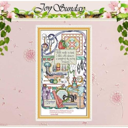 Sewing machine Patterns Counted Cross Stitch 11CT 14CT Cross Stitch Set Wholesale Cross-stitch Kit Embroidery Needlework
