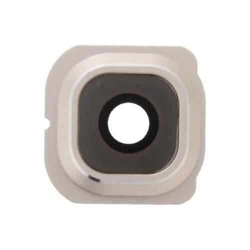 Slide Camera lens + Frame Gold for Samsung Galaxy S6 Edge G925 Camera