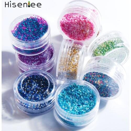 High quality 9 models each box different mixed colors fashion caviar crystal glass rhinestone DIY nail art jewelry decoration