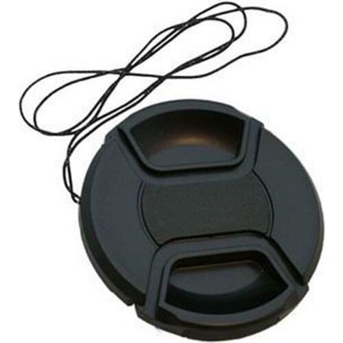 49 52 55 58 62 67 72 77 82 86mm center pinch Snap-on cap cover Lens Cap for canon/nikon Lens