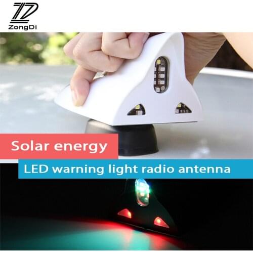 ZD Car Shark Solar Antenna Radio FM transmitter Signal Aerials For Nissan qashqai Citroen c4 c5 c3 Chevrolet cruze aveo Peugeot