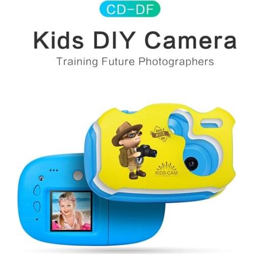 1.44 Inch Cartoon Cute WIFI Kids Camera Children Birthday Gift Educational Video Camera