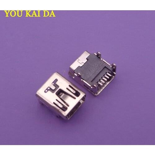 1pcs for PS3 controller tablet Mini USB Data power dc jack 5 pin 5pin socket female Connector plug charger charging port