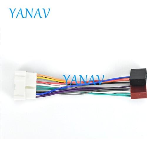 12-018 ISO RADIO ADAPTER CABLE FOR-NISSAN Almera 2000-2005;Premiera 1999-2004; Micra 2000-2004;Terrano 1988-2000;Vanette 1995+;X