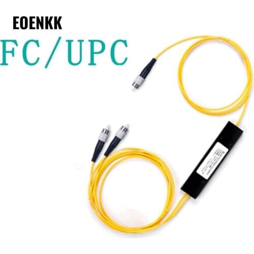 1X2 Tele-class FC pull cone splitter FC/UPC Single-core single-mode fiber Customizable Factory Wholesale