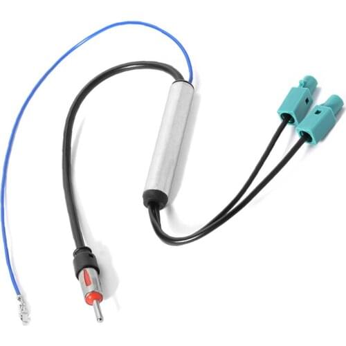 Car Antenna Adapter Aerial Adaptor Cable 2 Twin Double Dual Fakra Din for BMW 3 4 6 Series for Benz C-Class Glk Land Rover Range