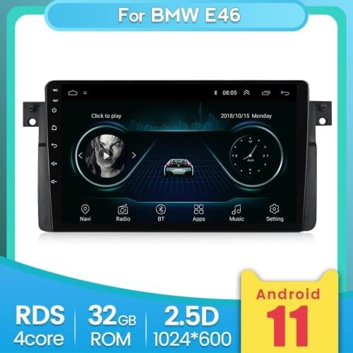 Tomostrong 9" Android GPS Navigation For BMW E46 Coupe (M3 Rover) 316i 318i BT Wifi car radio stereo 2GB+32GB Mirror Screen