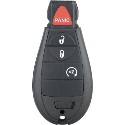 Yetaha 4 Buttons Remote Smart Key For Dodge RAM 1500 2500 3500 2013-2018 GQ4-53T 433MHz Remtekey With Chip/Battery