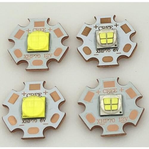 Epileds 7070 20W 12V 6V Led replace Cree MKR XHP70 XHP50 LED Emitter 6500K