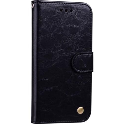 Leather Mobile Phone for HuaWei Nova 2i Case Wallet Style Flip Design Solid Color Luxury