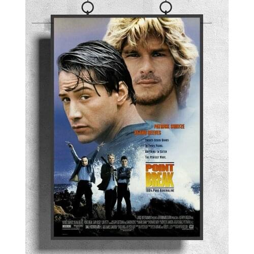 L413 POINT BREAK Movie Classic 02 Silk Fabric Poster Art Decor Indoor Painting Gift