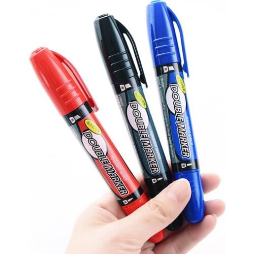 M&G 2110 double headed pen, oily CD pen, outline pen, big head, Mark pen