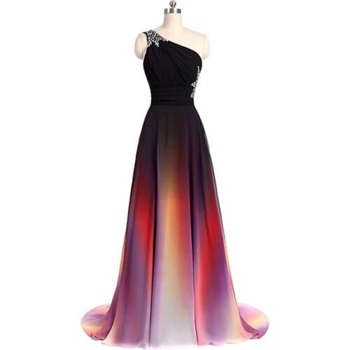 Женские платья на одно плечо Meldel China At AliExpress