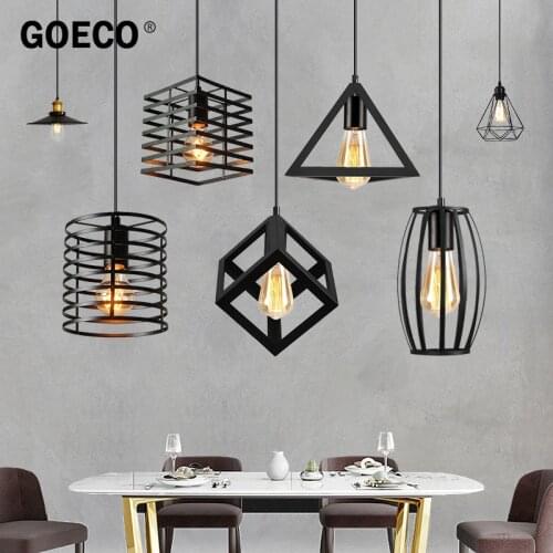 Metal Cage Pendant Lights Retro Ceiling Chandeliers Modern Home Lighting, for Living Room Dining Room Kitchen Indoor Decor Lamp