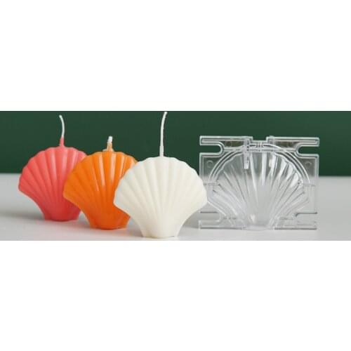 New Shell Scallop Plastic Candle Mold DIY Pearl Shell Candle Pc Mold Candle Making Kit Candle Making Jars resin mold