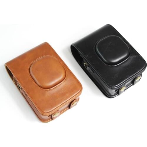 New Full body PU Leather Camera Case Cover For Fujifilm Instax Mini Liplay Hybrid Instant camera bag